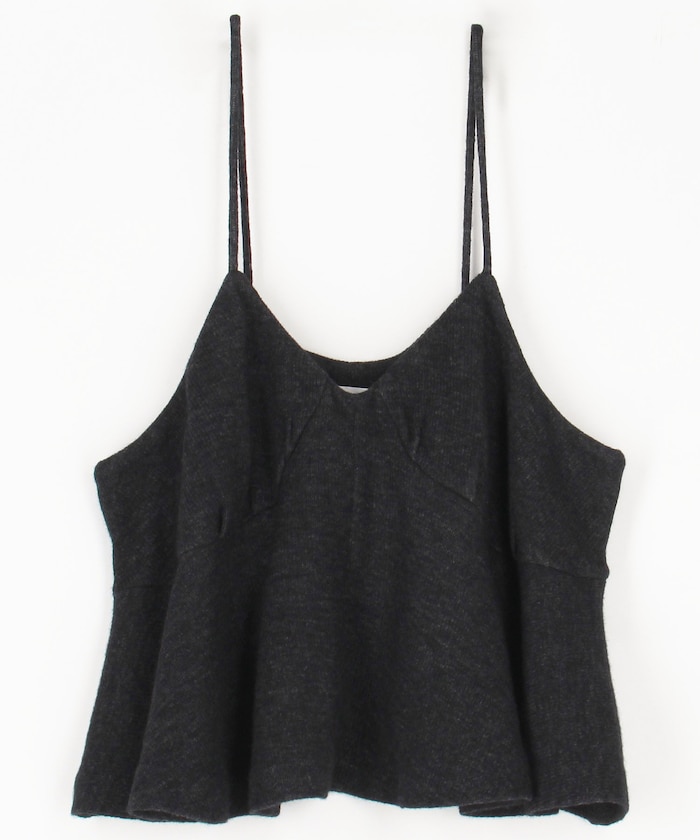 wool mix lingerie cami