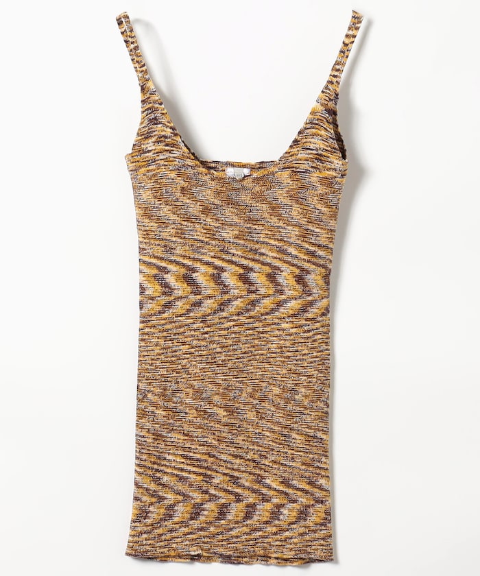 イエロー:BROWN MELANGE