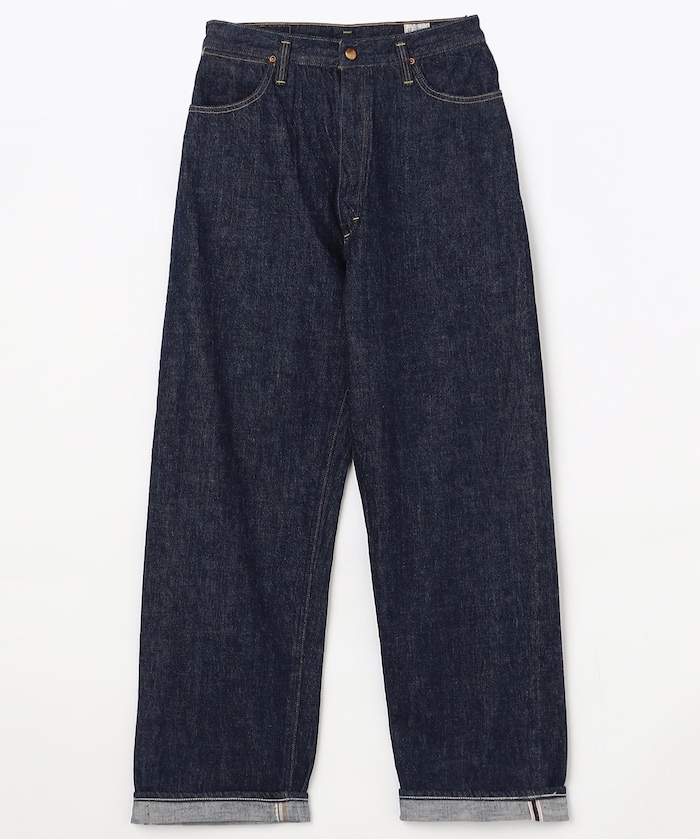 HIGH WAIST SELVEDGE DENIM PANTS