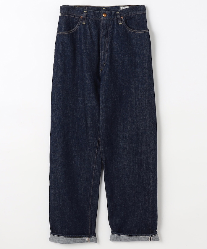 HIGH WAIST SELVEDGE DENIM PANTS