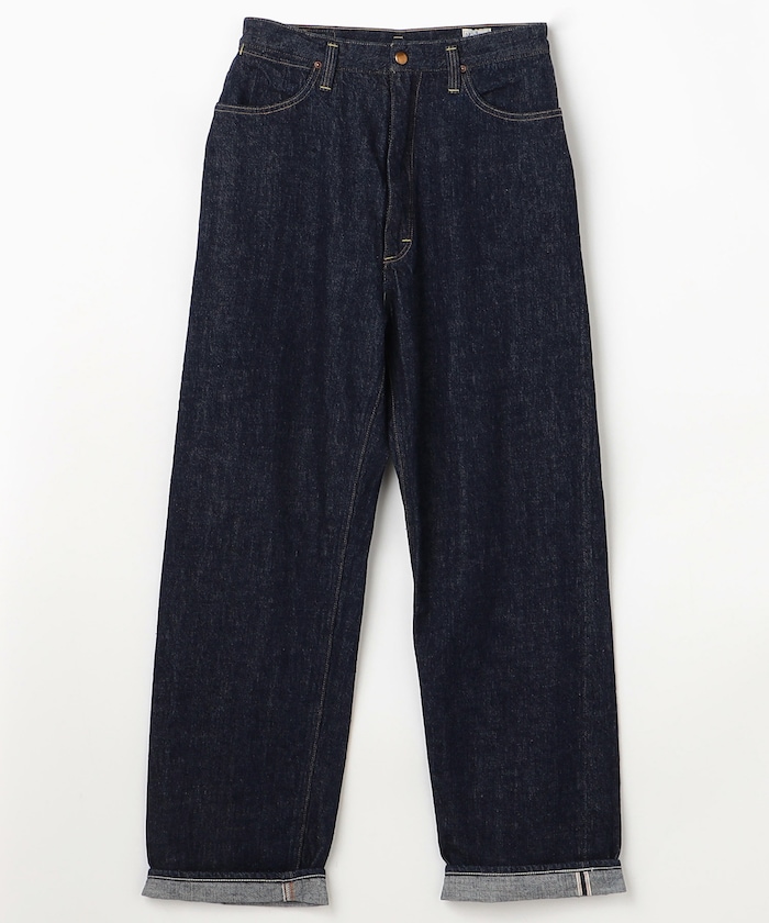 HIGH WAIST SELVEDGE DENIM PANTS