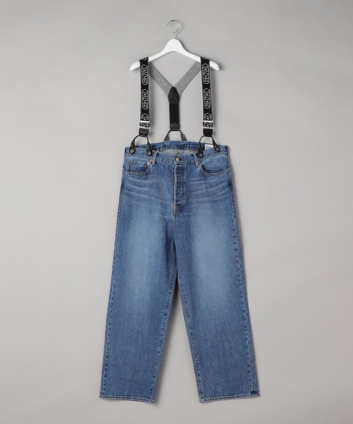 FREAK'S STOREのSUSPENDER DENIM PANTS