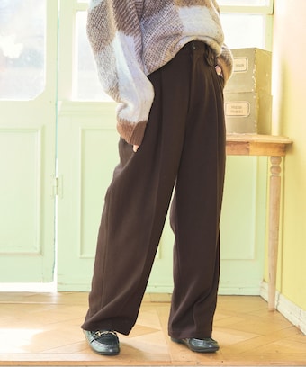 土日お値下げプリーツプリーズ パンツSPACE ふんし ROCK PANTS