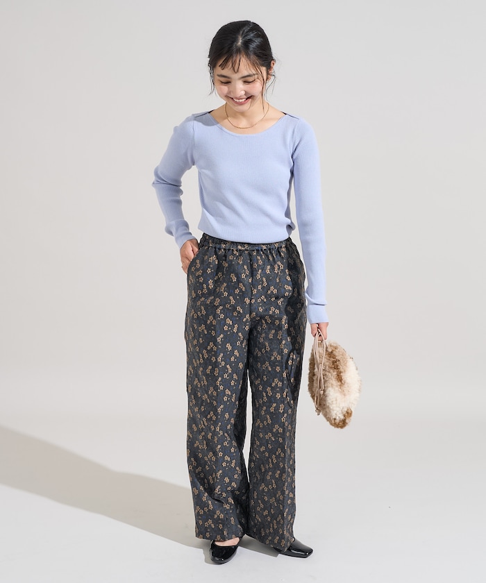 OHGA フラワージャガードパンツ JOURNAL STANDARD relume｜フラワージャガードパンツ | Rakuten