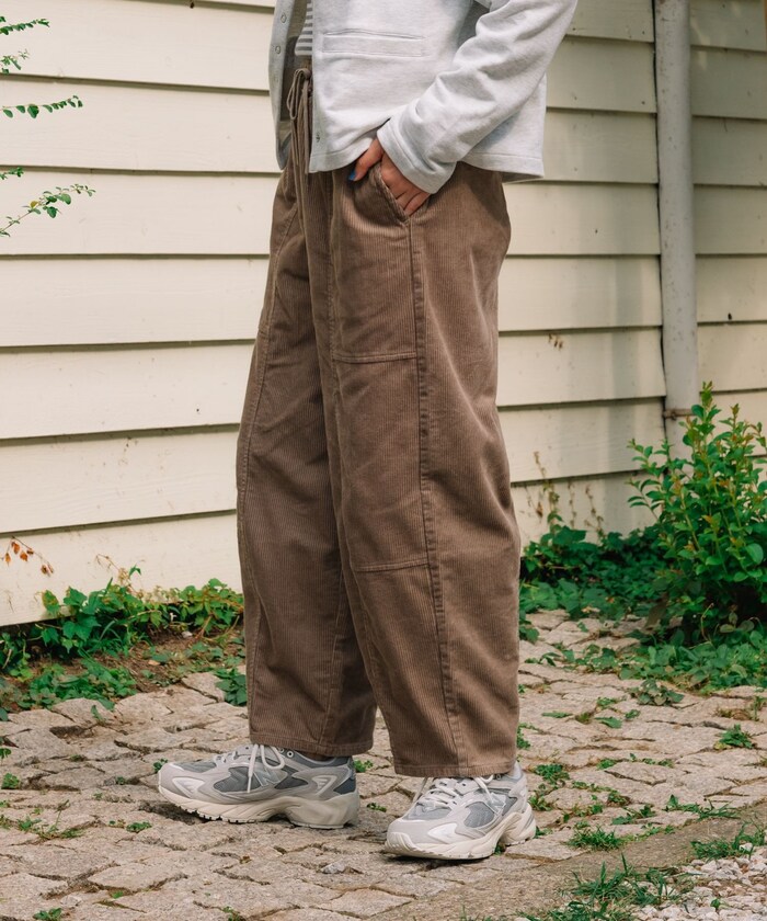 コーデュロイパンツ FREAK'S STORE パンツ 限定展開 ワイドシルエット コーデュロイ