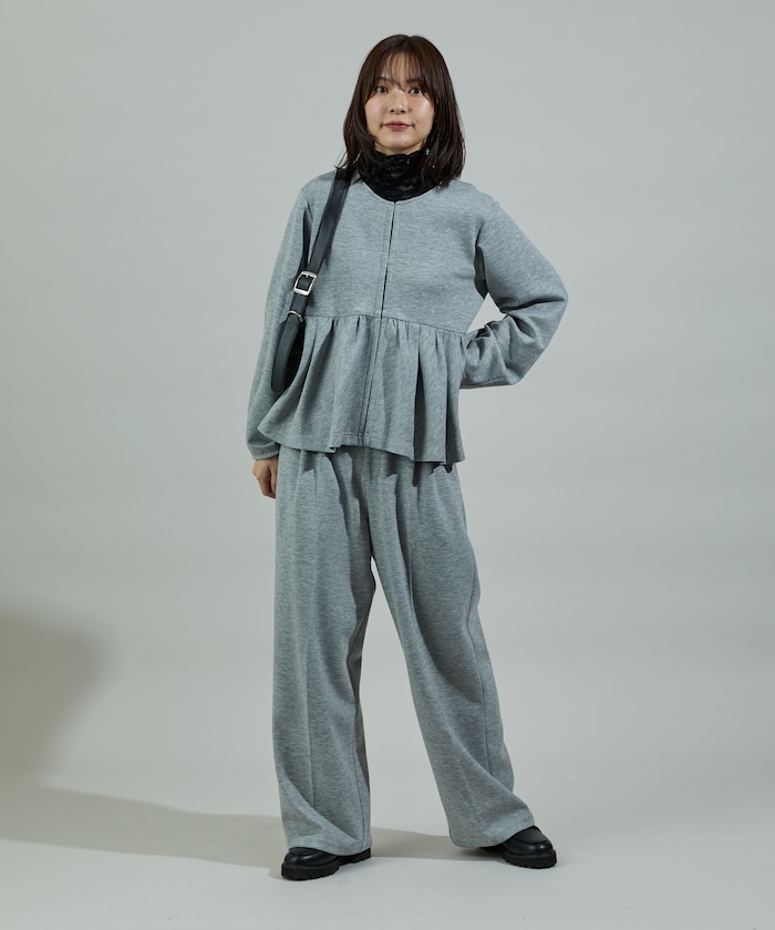 ライトグレー：杢GRY