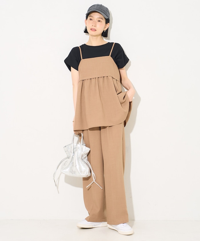 FREAK'S STORE/接触冷感/UV LINEN TOUCH ビスチェ パンツ セットアップ