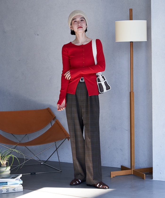 ダークブラウン：BRNCHECK