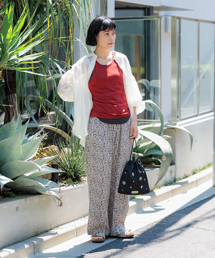 プリント/柄：ﾚｵﾊﾟｰﾄﾞ