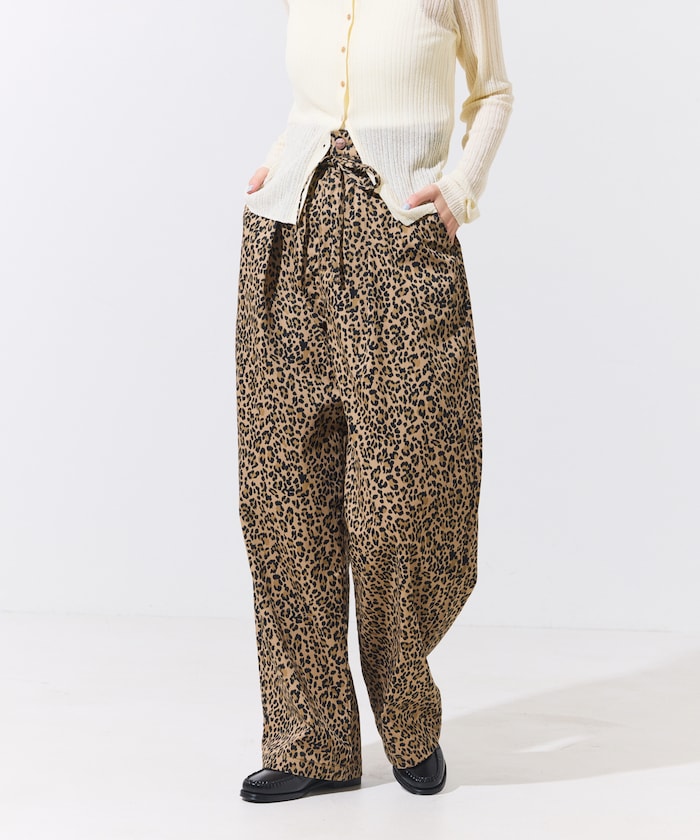 RED KAP/＜新色追加＞別注 紐付きイージータックパンツ/タックデニム