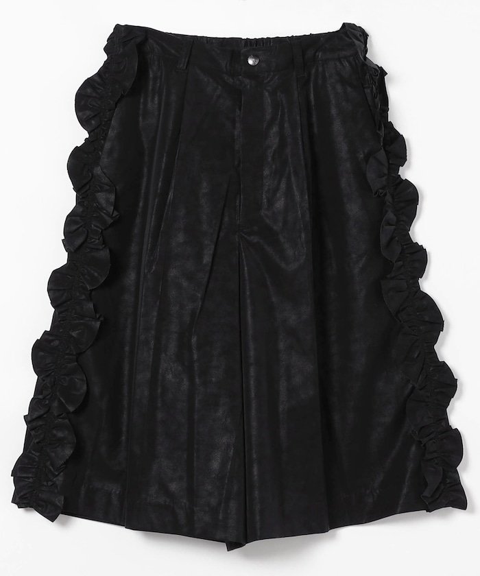 Three Quarters Frill Side Pant