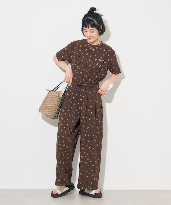 柄：FLOWER　BROWN