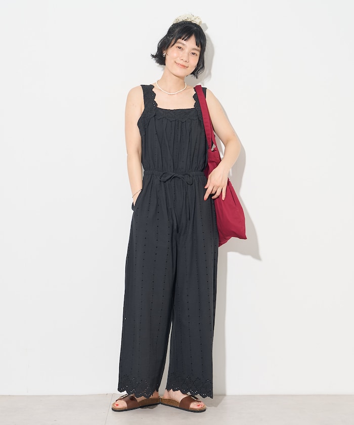 FREAK'S STOREのインド スカラップサロペット