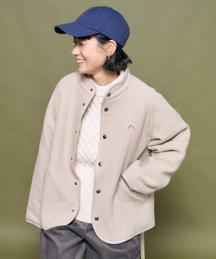 STAND COLLAR JACKET