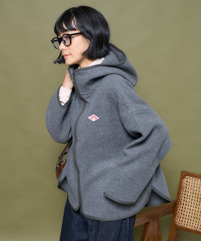 新品/DANTON/ウールモッサジャケット/グレー/FREAKS STORE 大人