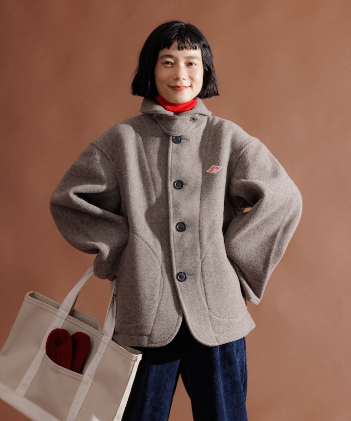 ROUND COLLAR JACKET WOP