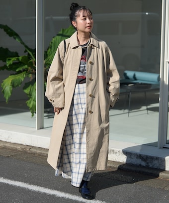 ステンカラーコート｜Daytona Park(FREAK 