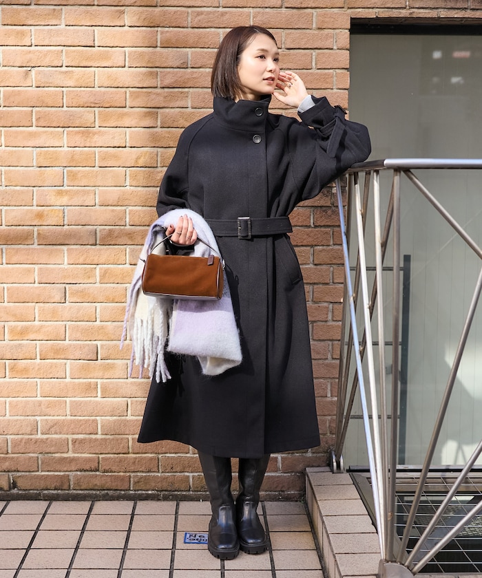 FREAK'S STORE/ウーリー ハイネックロングコート｜Daytona Park