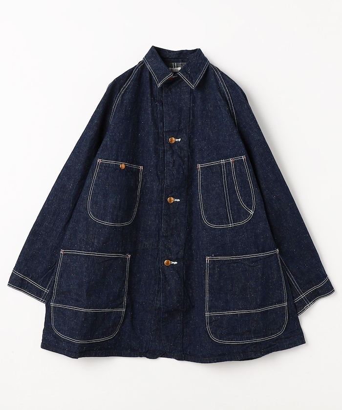 LOOSE FIT DENIM COVERALL