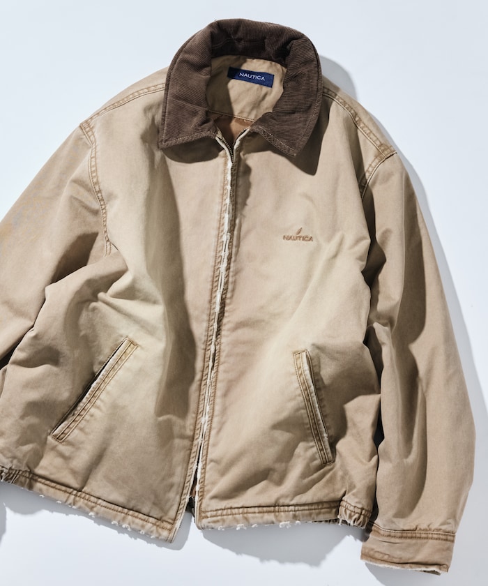 Women's 中綿 クラッシュド チノジップブルゾン