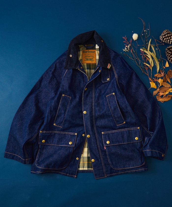 Levi's × Barbour OS Bedale Denim Jacket