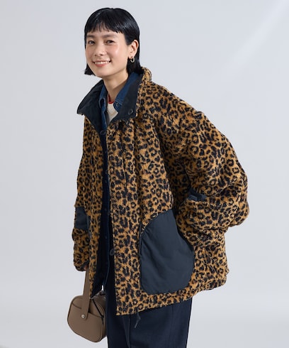 リバーシブル ボアジャケット