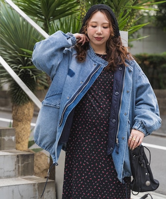 L フレッドペリー 3WAY モッズコート プリマロフト 中綿ライナー 