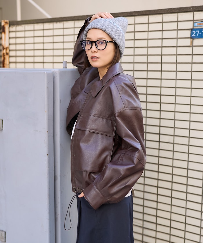 FREAK'S STORE/レザレット ショートブルゾン｜Daytona Park(FREAK'S