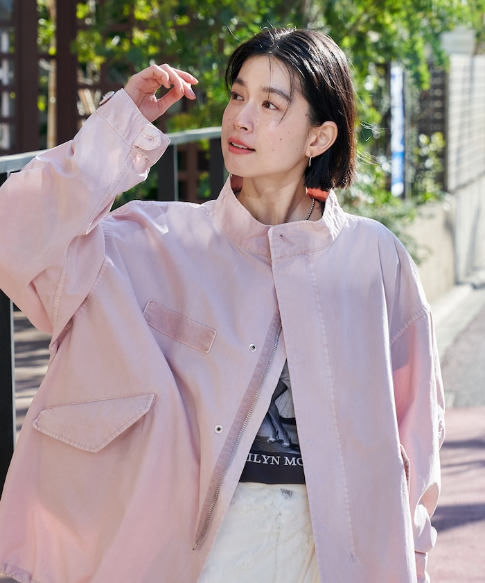 M-65 フェード加工 ショートモッズコート