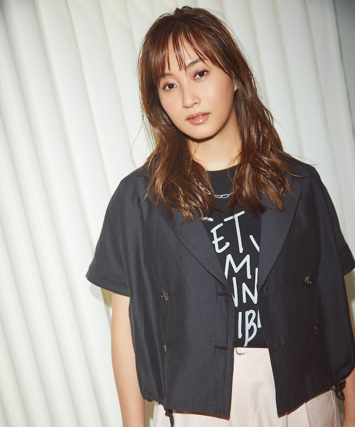 接触冷感/UVカットAライン 半袖ジャケット＜セットアップ対応＞