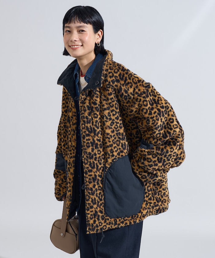 リバーシブル ボアジャケット 限定展開