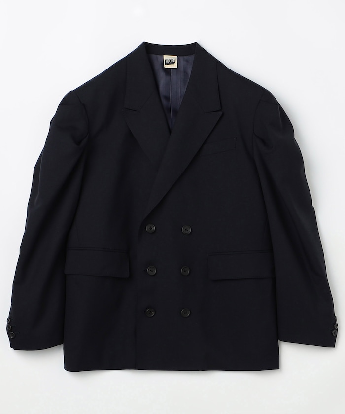 HOLIDAY/WOOL PUFF DOUBLE BREASTED JACKET｜Daytona Park(FREAK