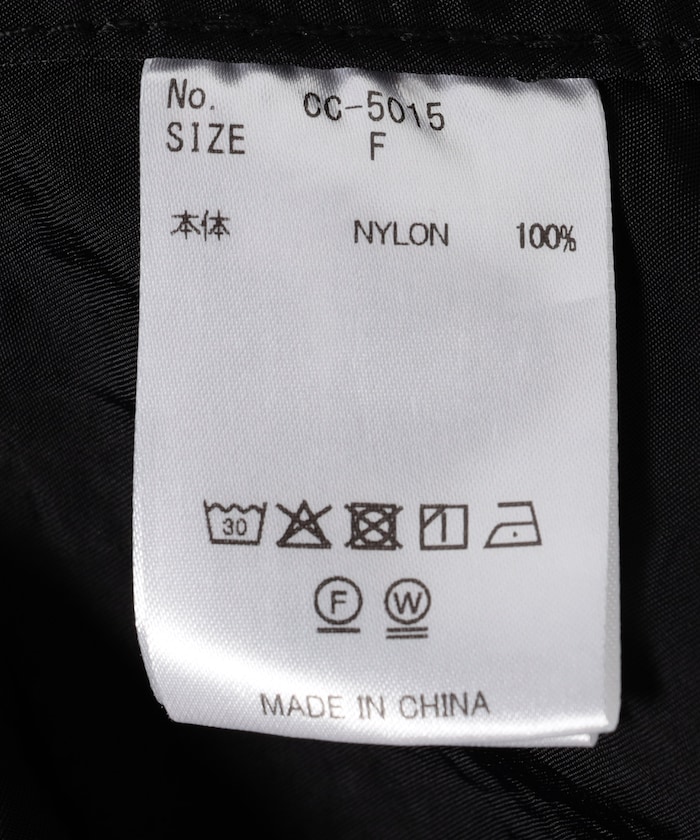 抽褶寬版教練外套