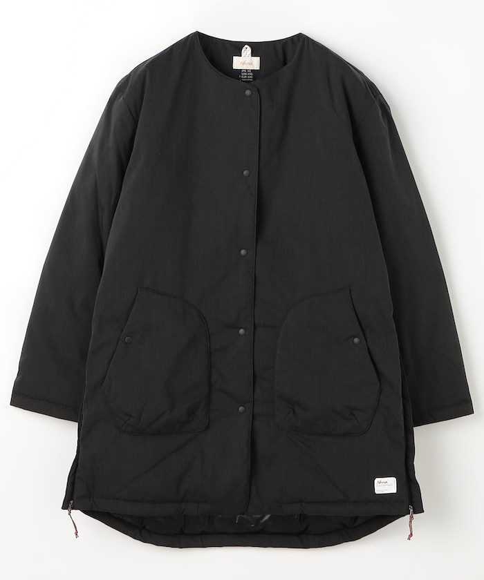 HINOC RIPSTOP INNER DOWN LONG CARDIGAN WOMENS