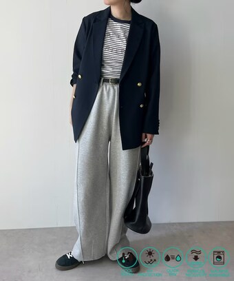 UNIVERSAL PRODUCTS. ダブルジャケット navy size 2（イージーケア 