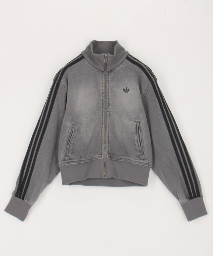 DENIM TRACK TOP