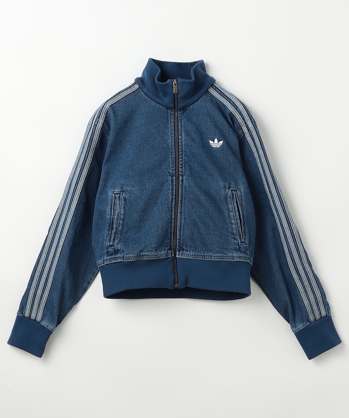 DENIM TRACK TOP