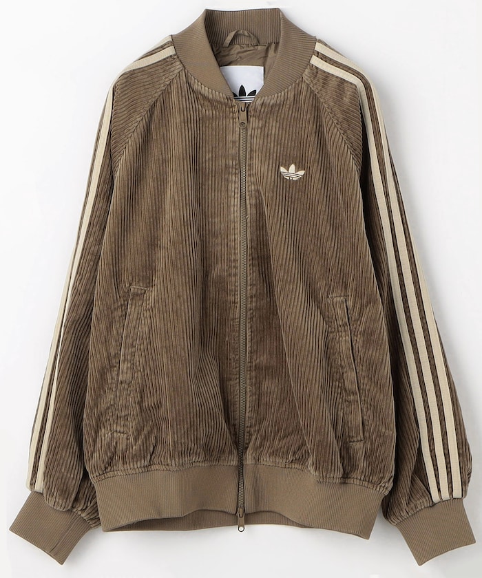 CORDUROY SST OVERSIZED TRACK TOP