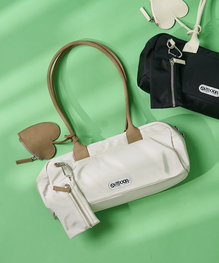 別注 ポーチ付き ワイド ボストンバッグ