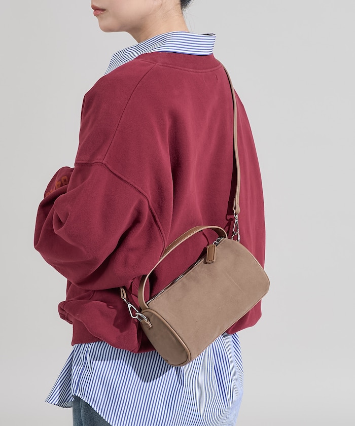 【FREAK'S STORE】 2WAY スウェーディー ミニバッグ/スエードライク ミニバッグ/ショルダーバッグ female 【FREAK'S STORE】 2WAY スウェーディー ミニバッグ/スエードライク ミニバッグ/ショルダーバッグ female
