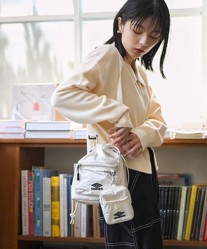 別注 ポーチ付き 巾着バッグ