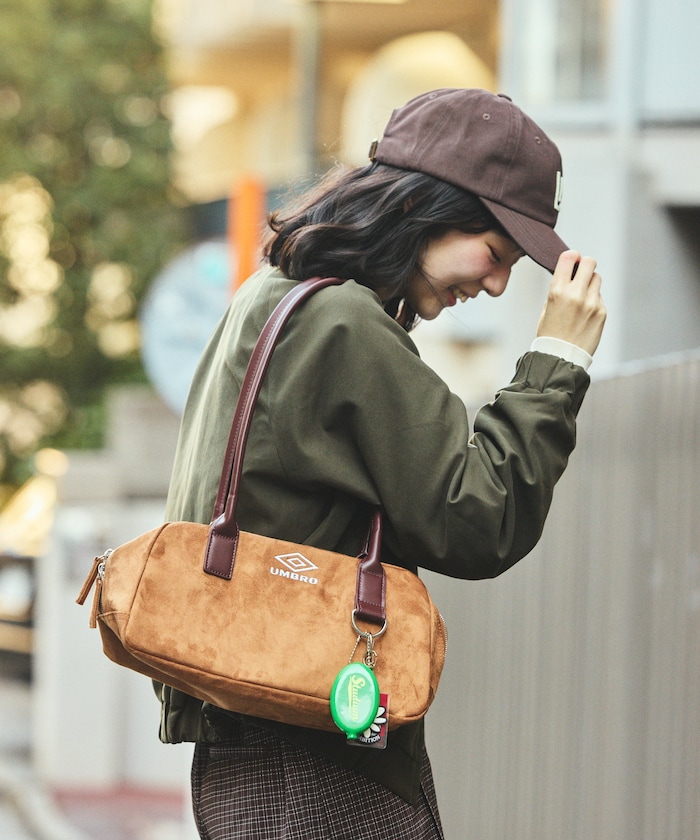 別注 スエードタッチ ボストンバッグ