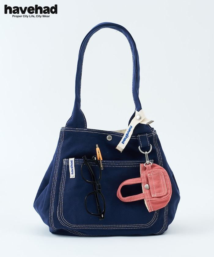 BAG チャーム付き トートバッグ