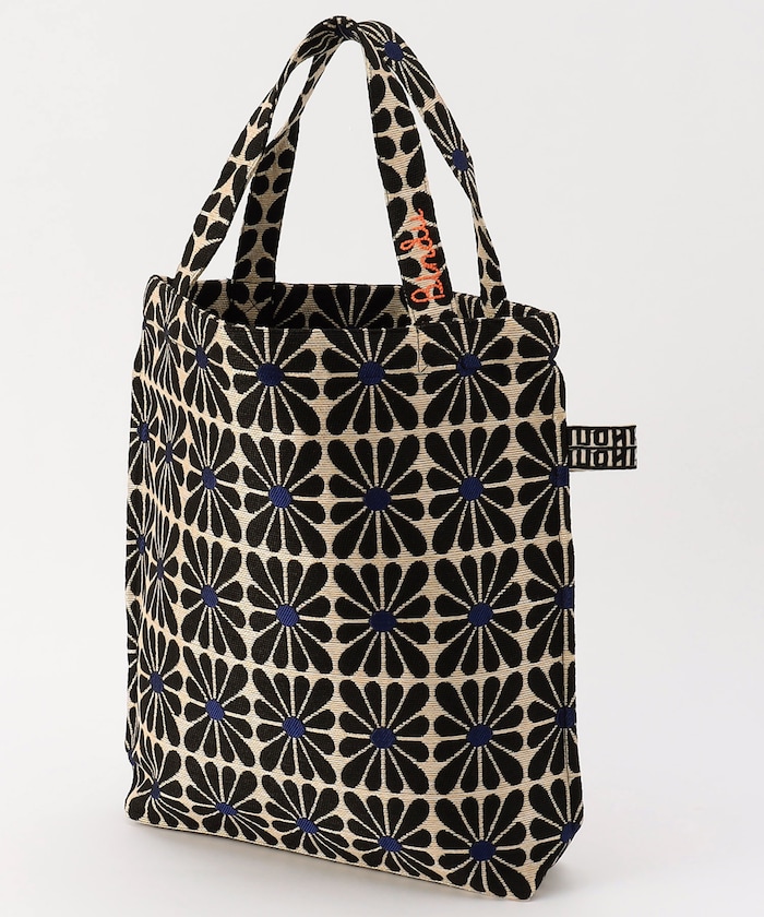 Cup flower Jacquard Reverse Tote