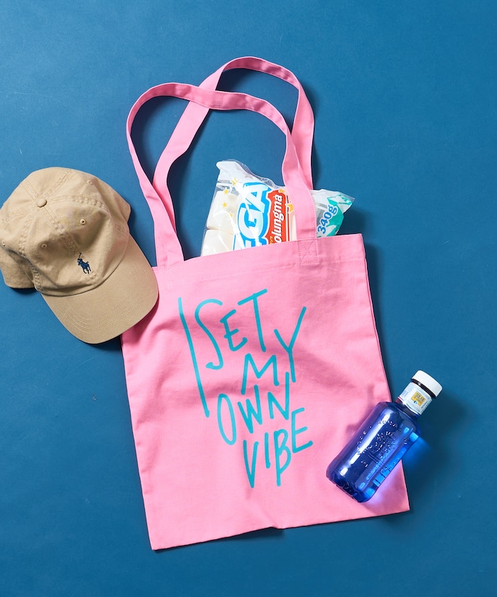 メッセージ ロゴ トートバッグ　限定展開