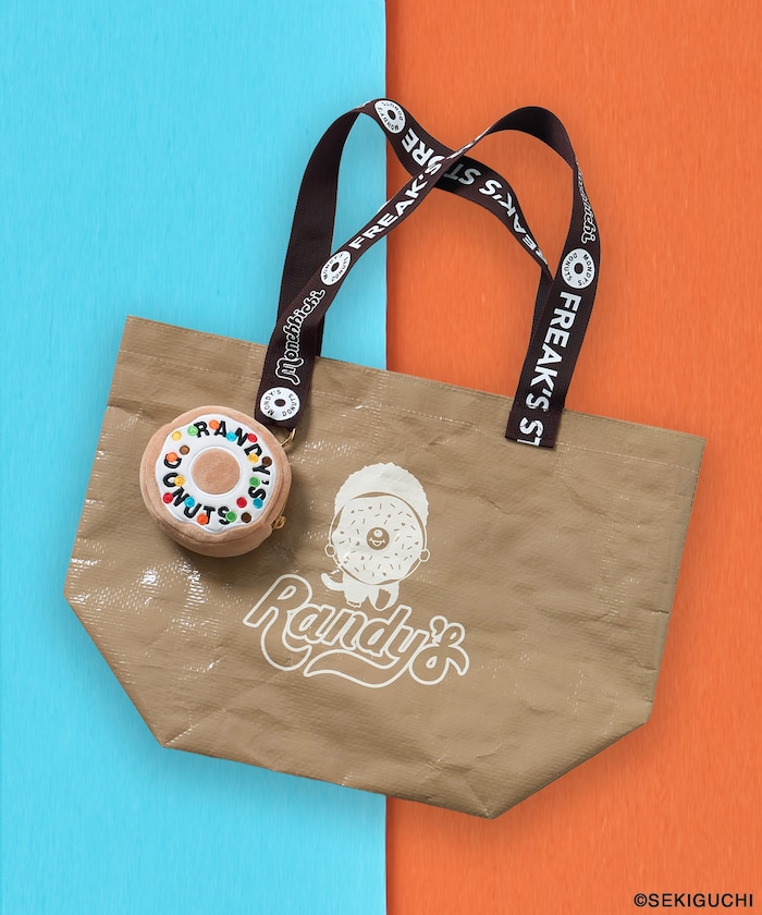 【10月23日12:00～発売開始】 モンチッチ × Randys Donuts / ランディーズ ドーナツ トートバッグ