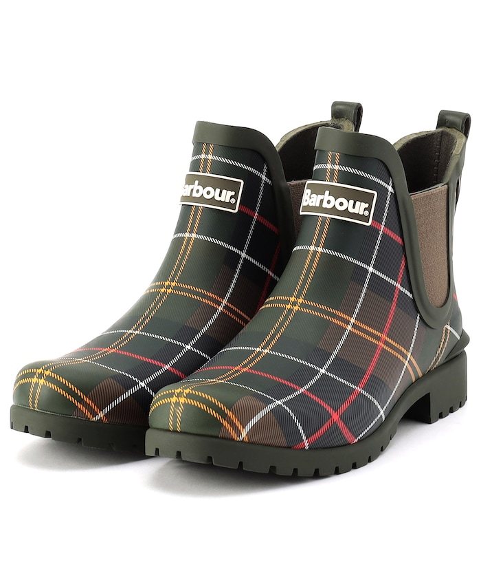 barbour Wilton サイドゴア レインブーツ