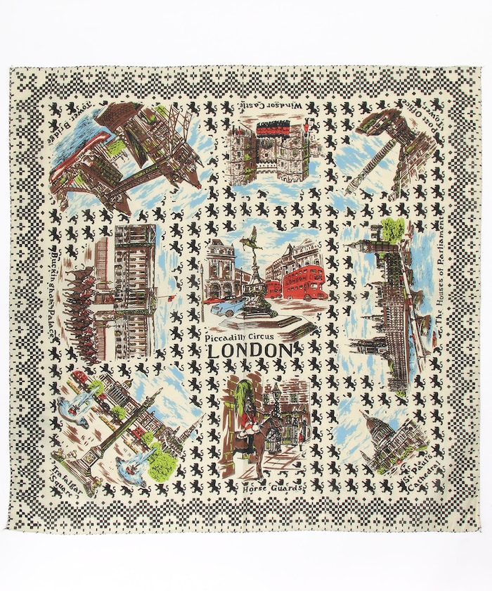 London Map Scarf