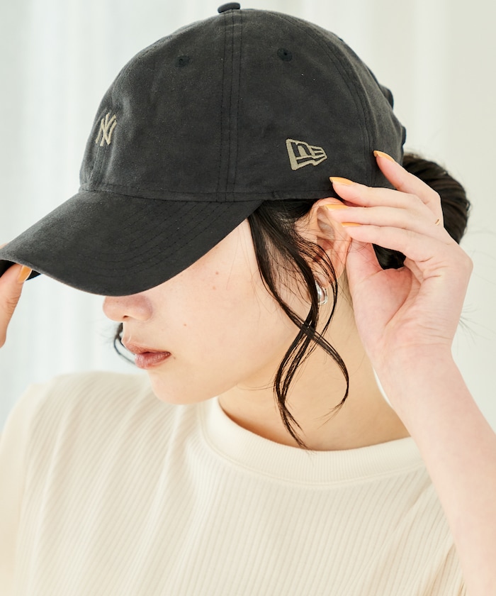 別注 9TWENTY MICRO MINI LOGO SYNTHETIC SUEDE CAP