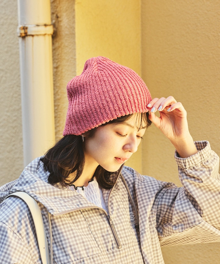 FREAK'S STOREのリブニット帽